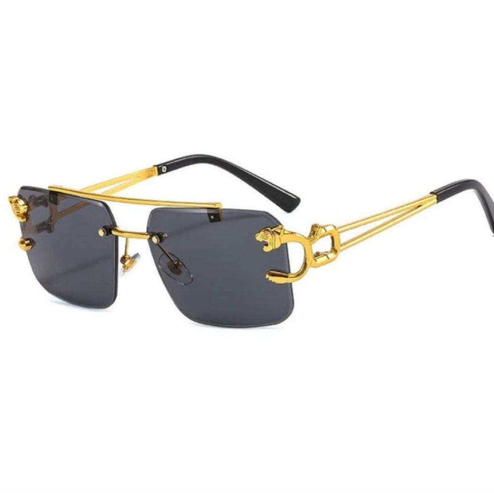 Luxury Vintage Frameless Glasses for Men
